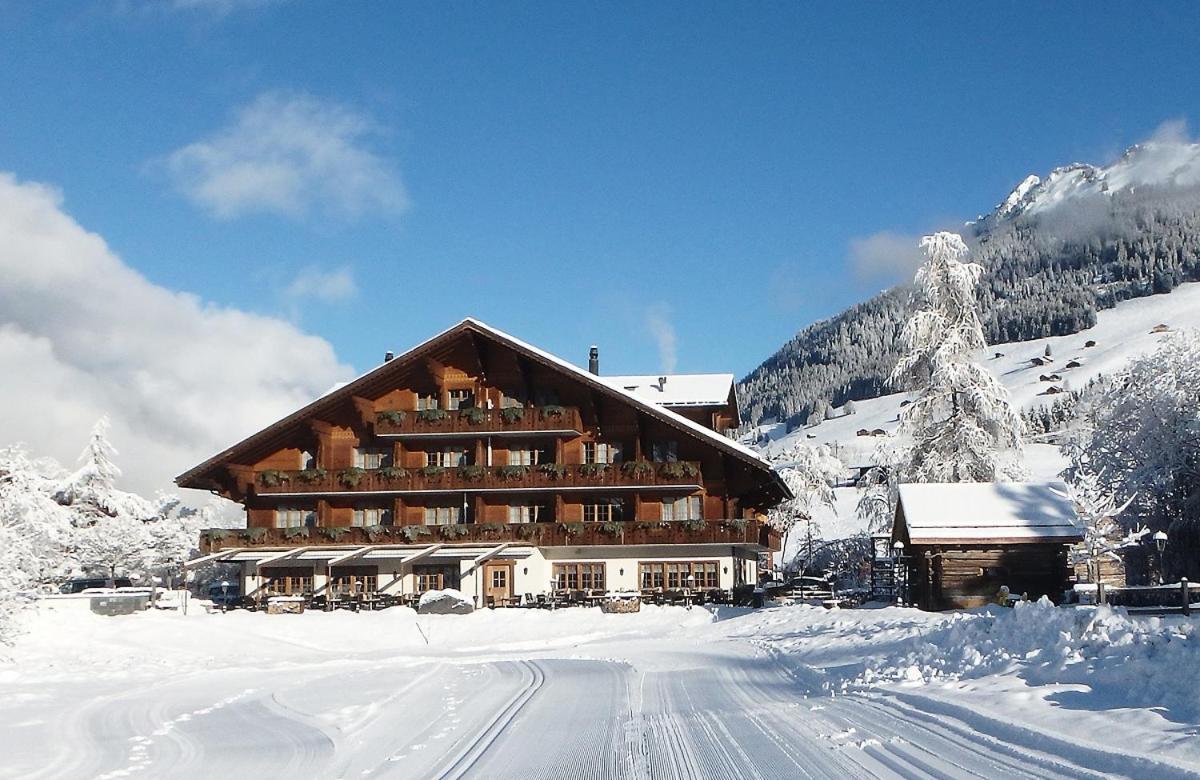 Hotel Alpenland Gstaad Kültér fotó