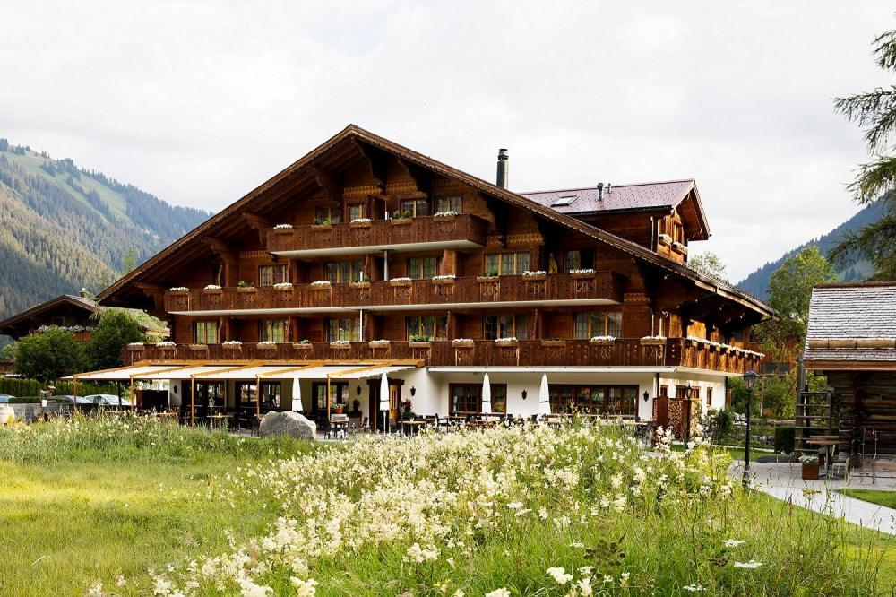 Hotel Alpenland Gstaad Kültér fotó