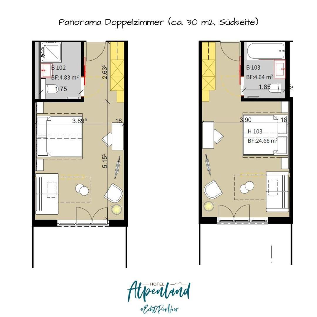 Hotel Alpenland Gstaad Kültér fotó
