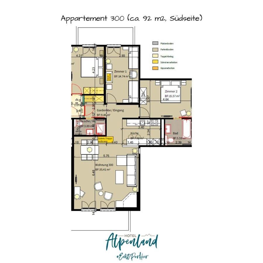 Hotel Alpenland Gstaad Kültér fotó